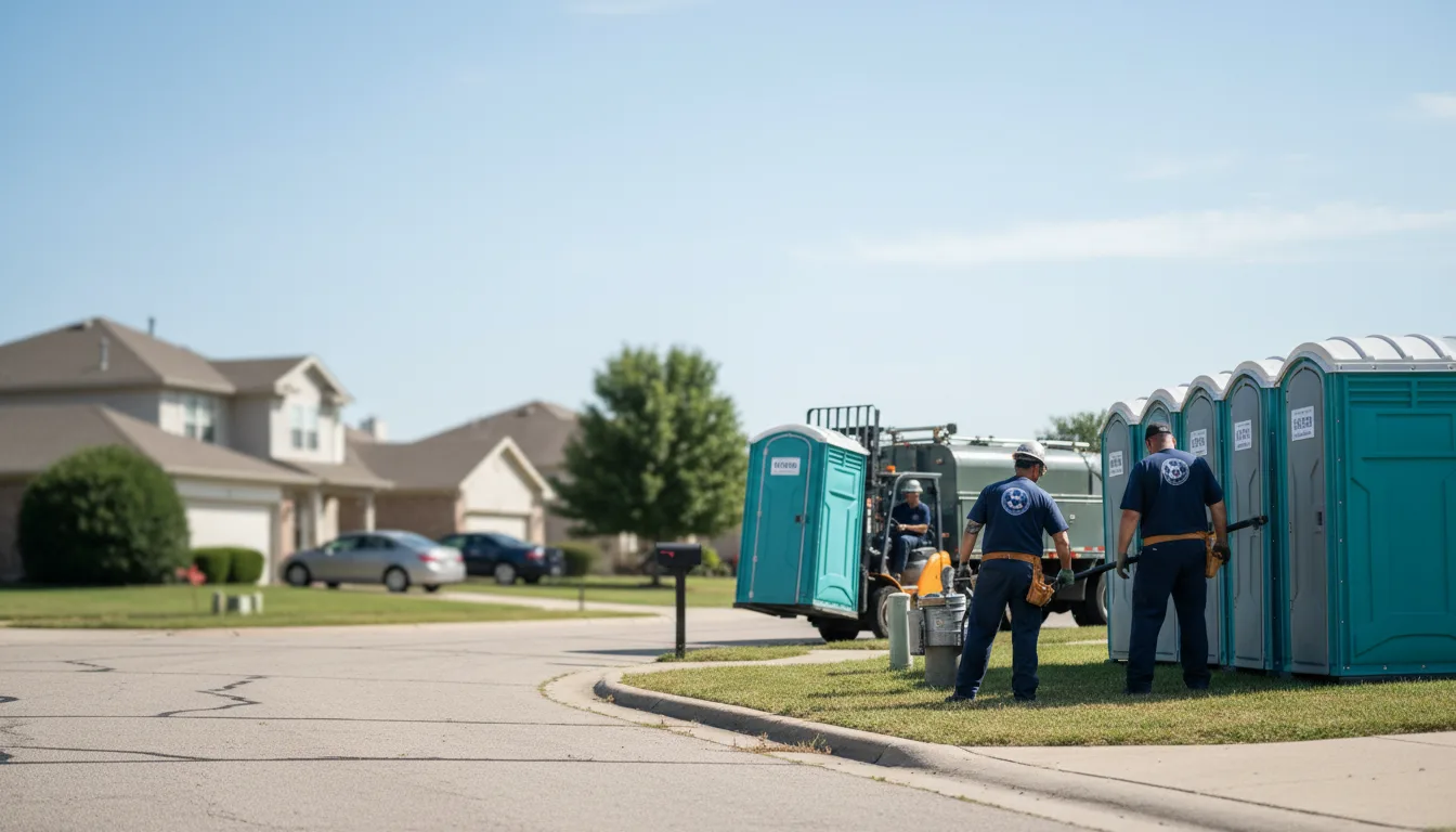 Porta Potty Rental in Tehuacana, TX near me